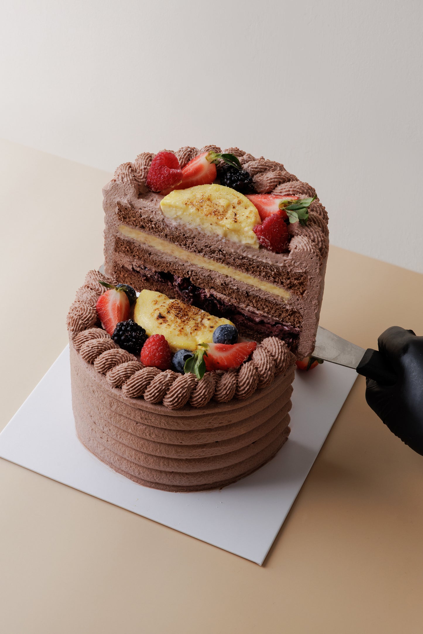 樱你布蕾 · Chocolate Cherry Brûlée 🍒