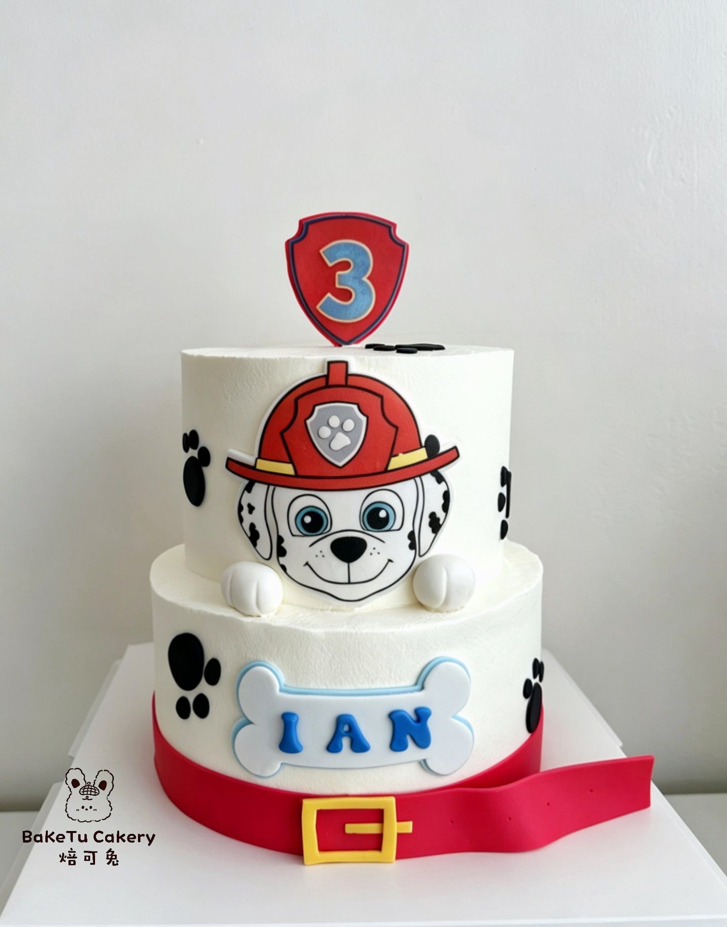 2-Tier Character Theme Cake · 双层角色主题定制蛋糕