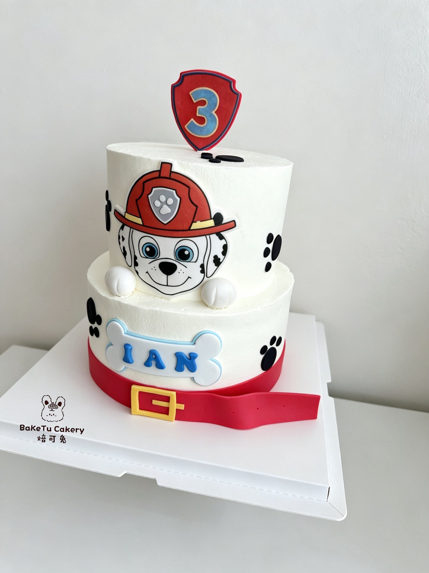 2-Tier Character Theme Cake · 双层角色主题定制蛋糕